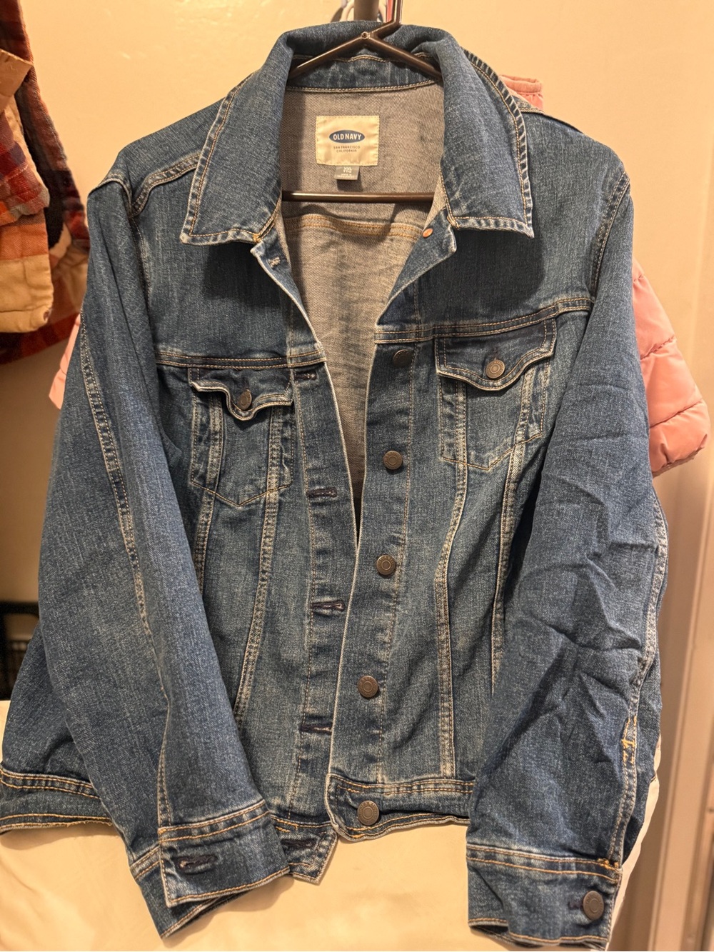Old Navy Medium Blue Denim Jean Jacket